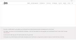 Desktop Screenshot of hhgbarneveldeo.nl