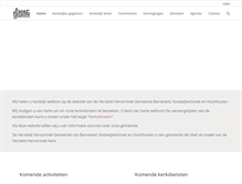 Tablet Screenshot of hhgbarneveldeo.nl